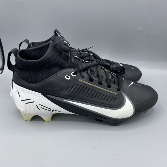 Nike Vapor Edge Pro 360 2 DA5456-001 Men s Black Vapor Football Cleats Size 10.5 - Picture 1 of 7